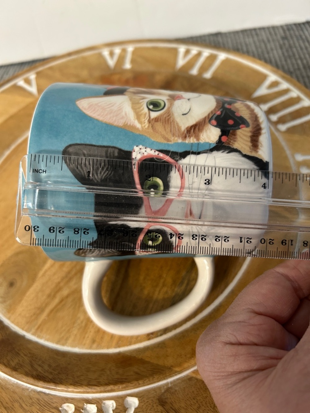 ❌last chance: deleting 7/30❌ Ironstone for pier 1 Cat Ceramic Mug for Cat Lovers - Picture 9 of 12